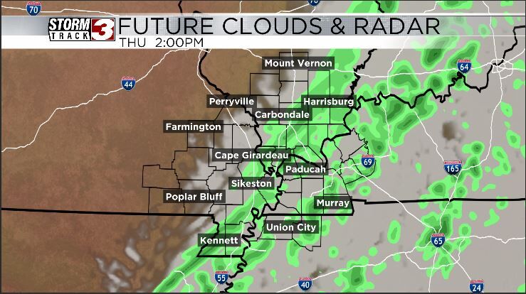 Scattered Rain Showers